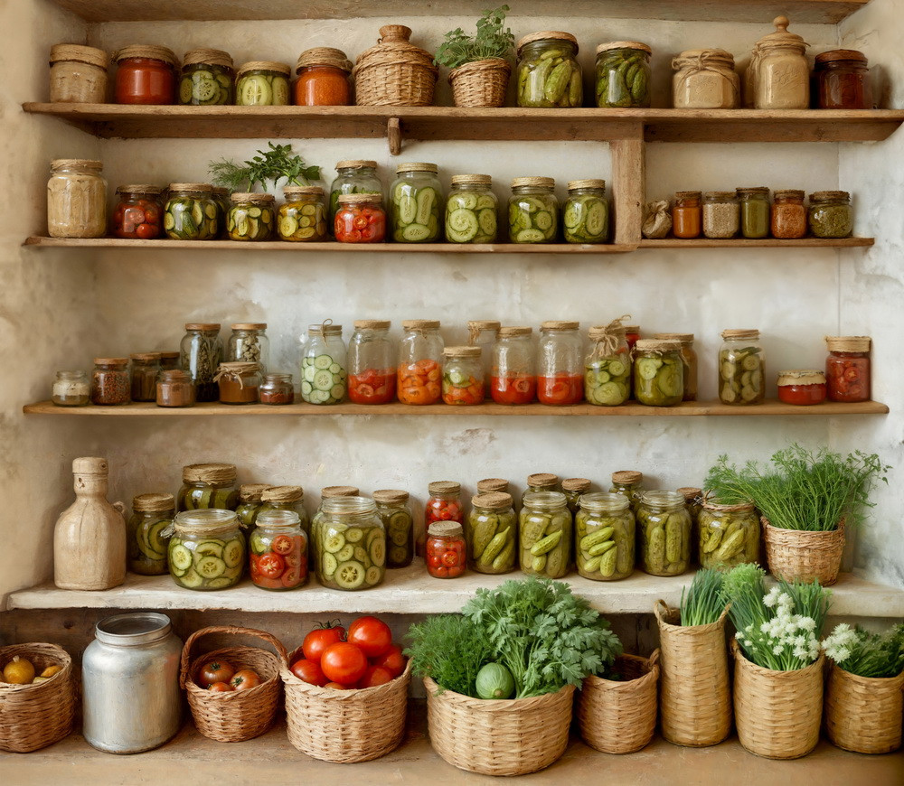 Нейрофотофон "Полки с банками светлые (большие)" Нейрофотофон "Полки с банками светлые (большие)"