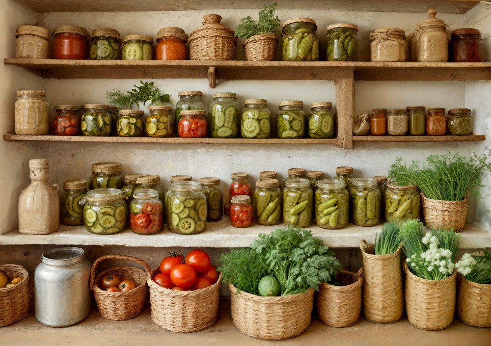 Backdrop "Light jars v.2"