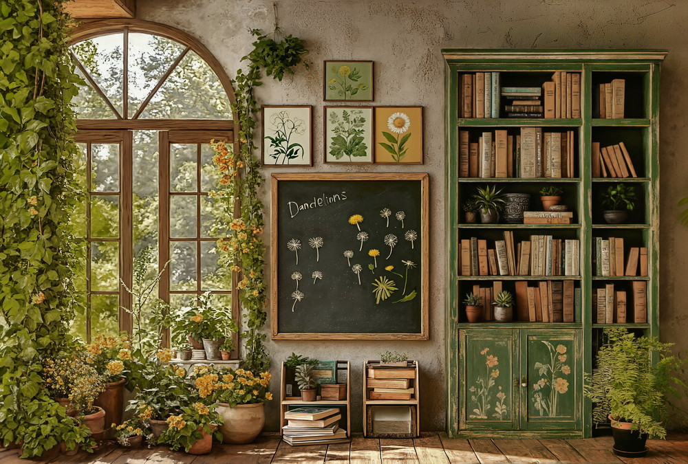 Backdrop "Dundelions"