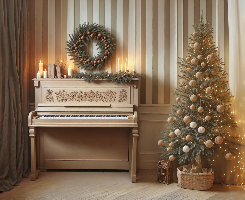 Combined backdrop "Xmas melodies"