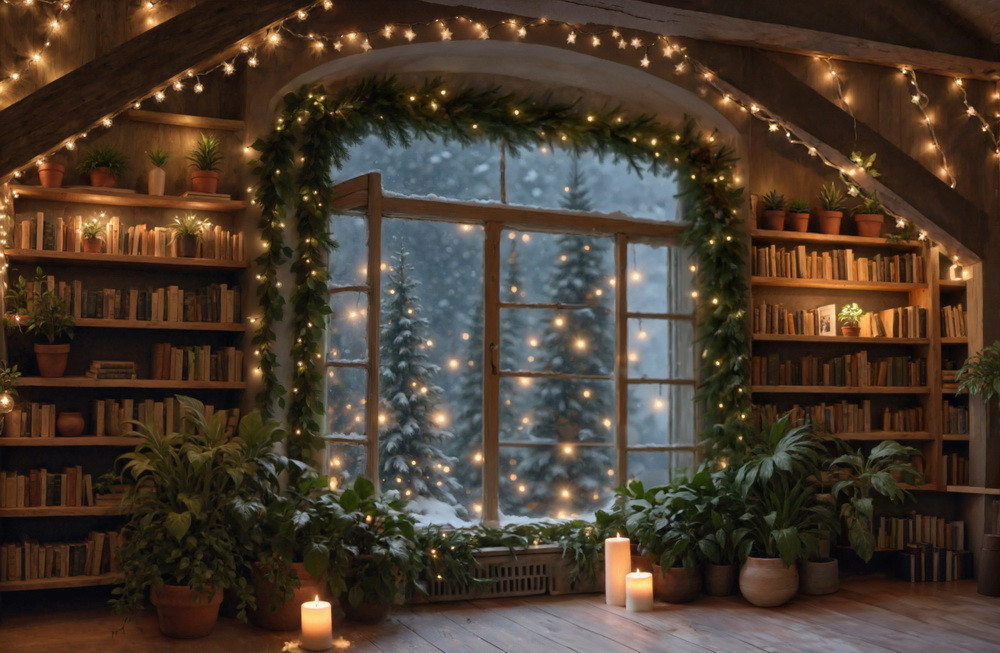 Backdrop "Cozy house"