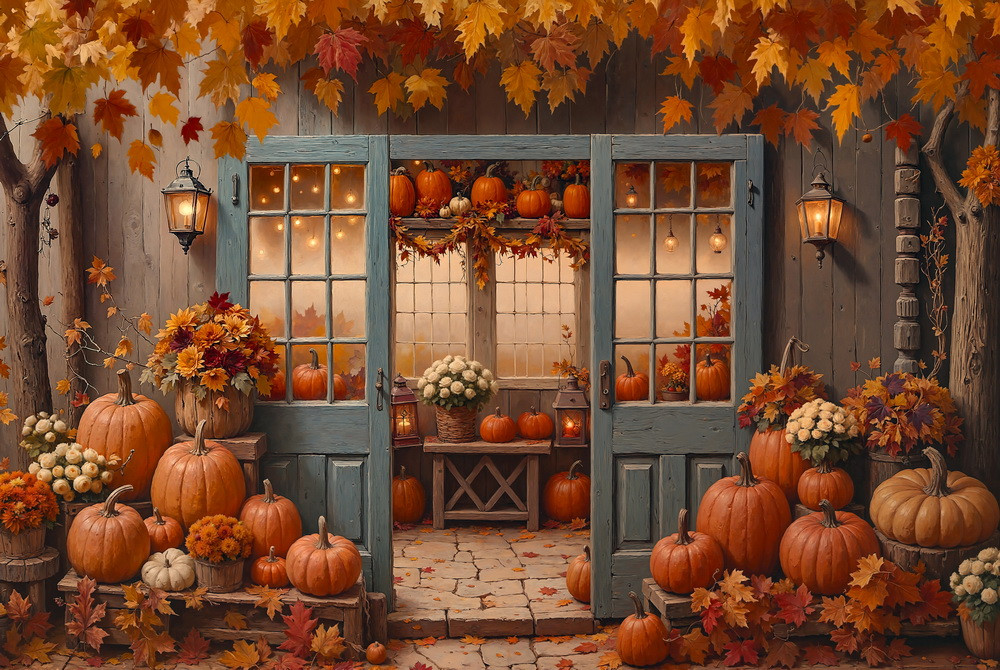 Backdrop "Autumn terrace 2.0"