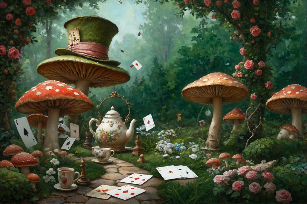 Backdrop "Alice on the other side v.1"