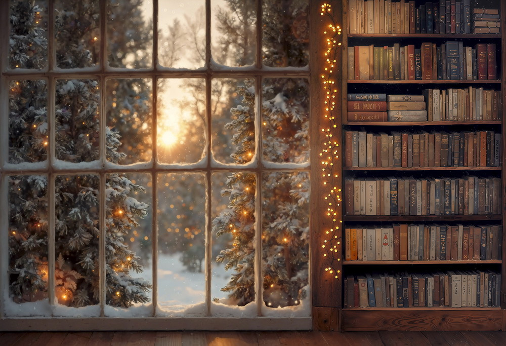 Нейрофотофон "Зимний рассвет в библиотеке" Нейрофотофон "Зимний рассвет в библиотеке"