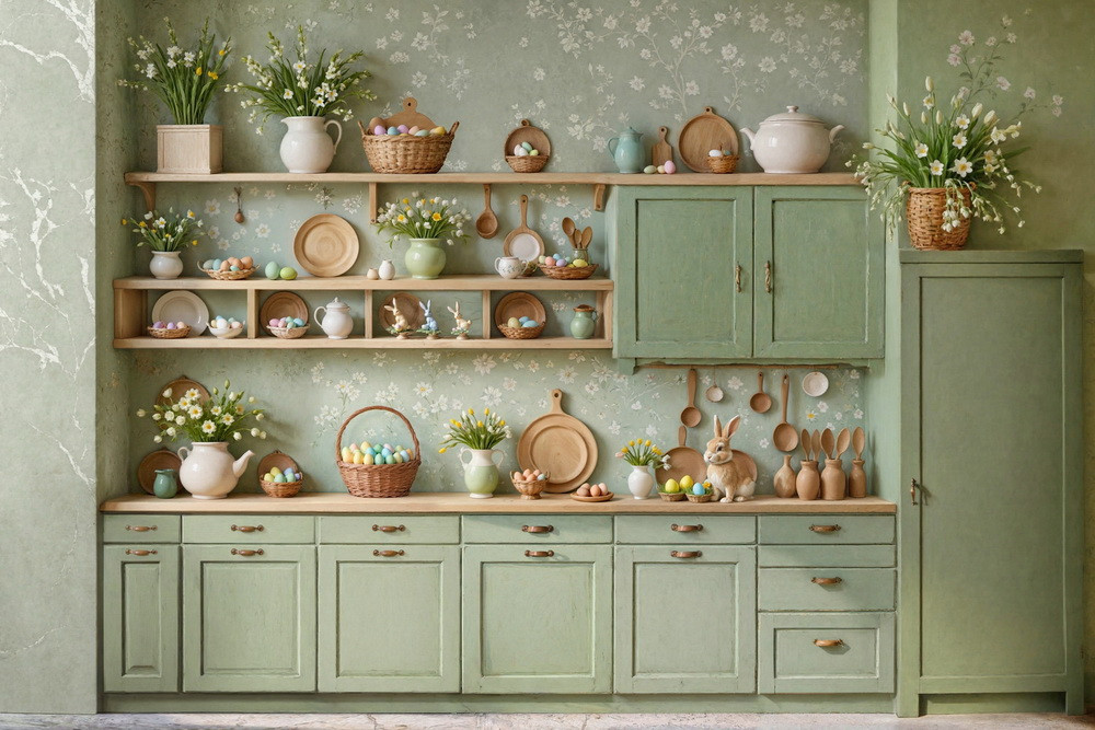 Backdrop "Easter kitchen"