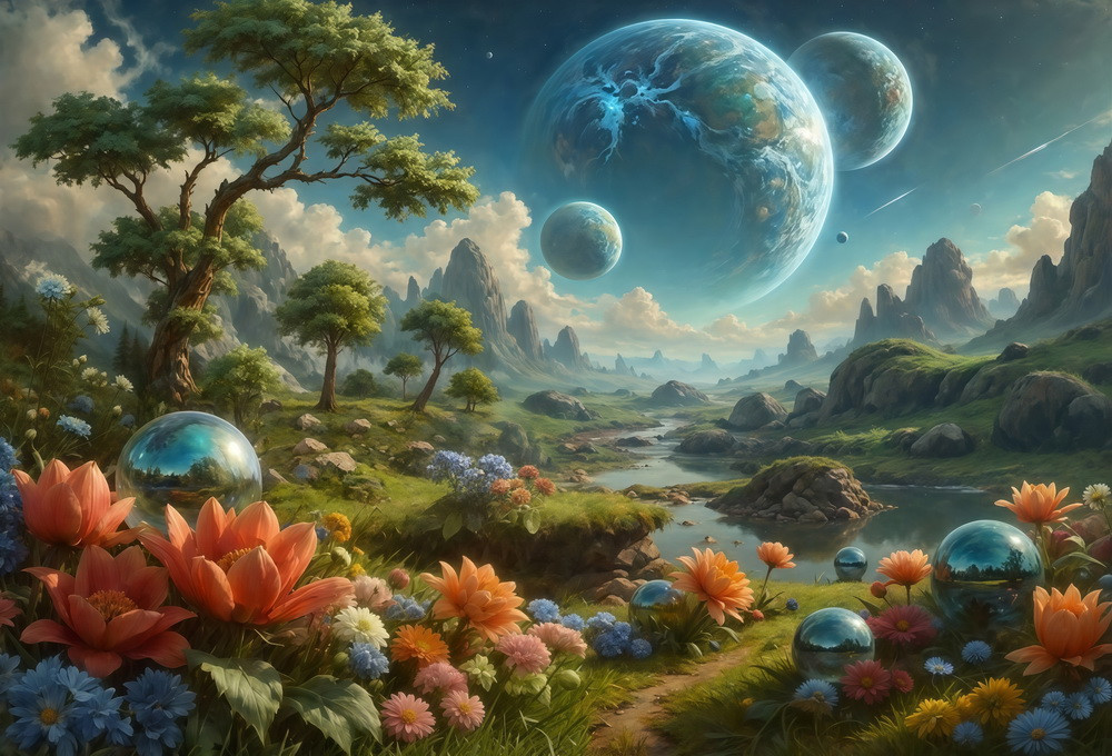 Backdrop "Mystery third planet. Part 1"