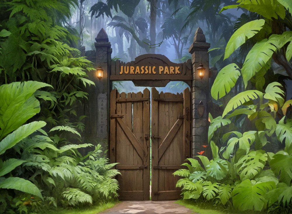 Backdrop "Jurassic park"