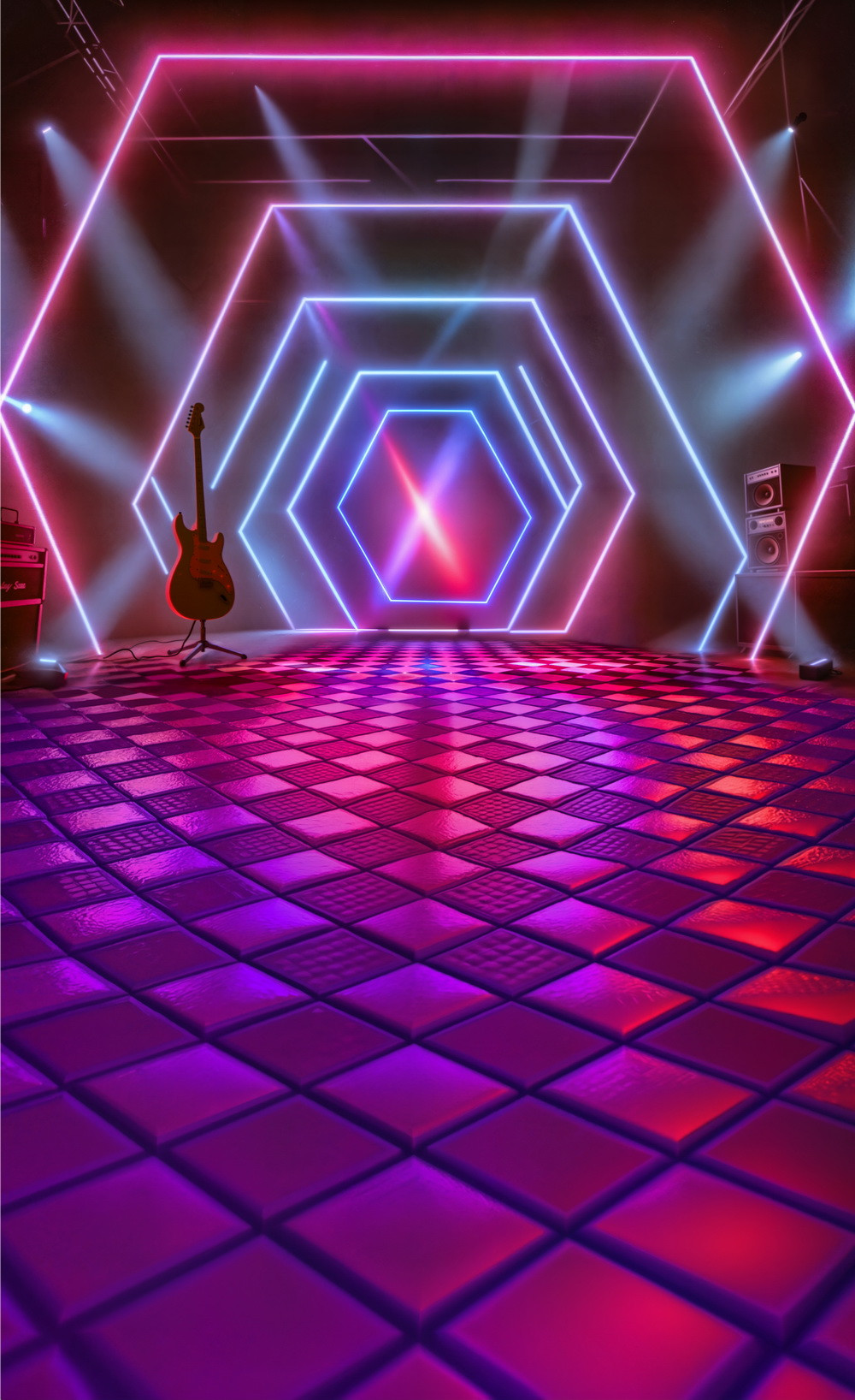 Combined backdrop "Onstage" var.4