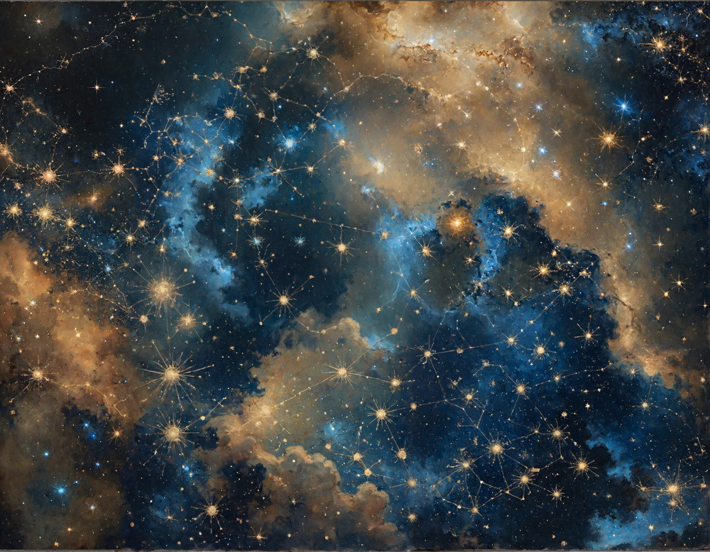 Backdrop "Constellations"