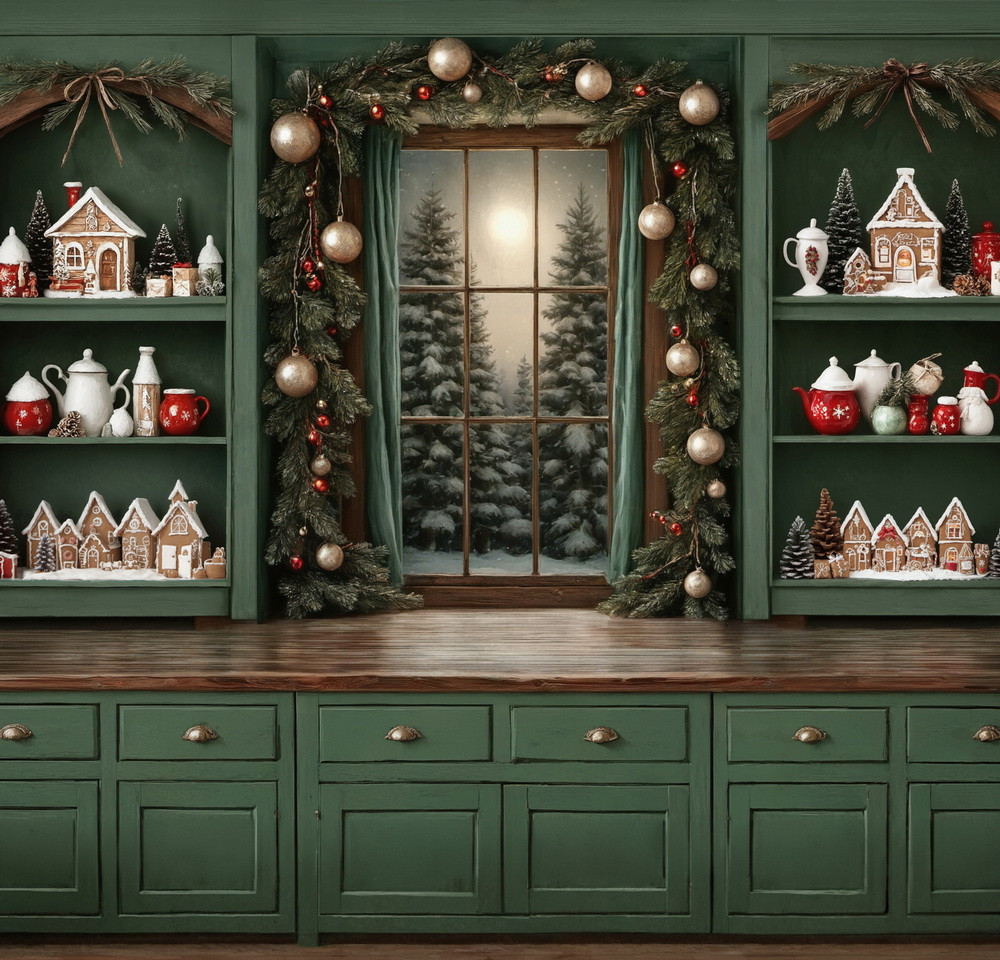 Backdrop "Christmas kitchen 3.0"