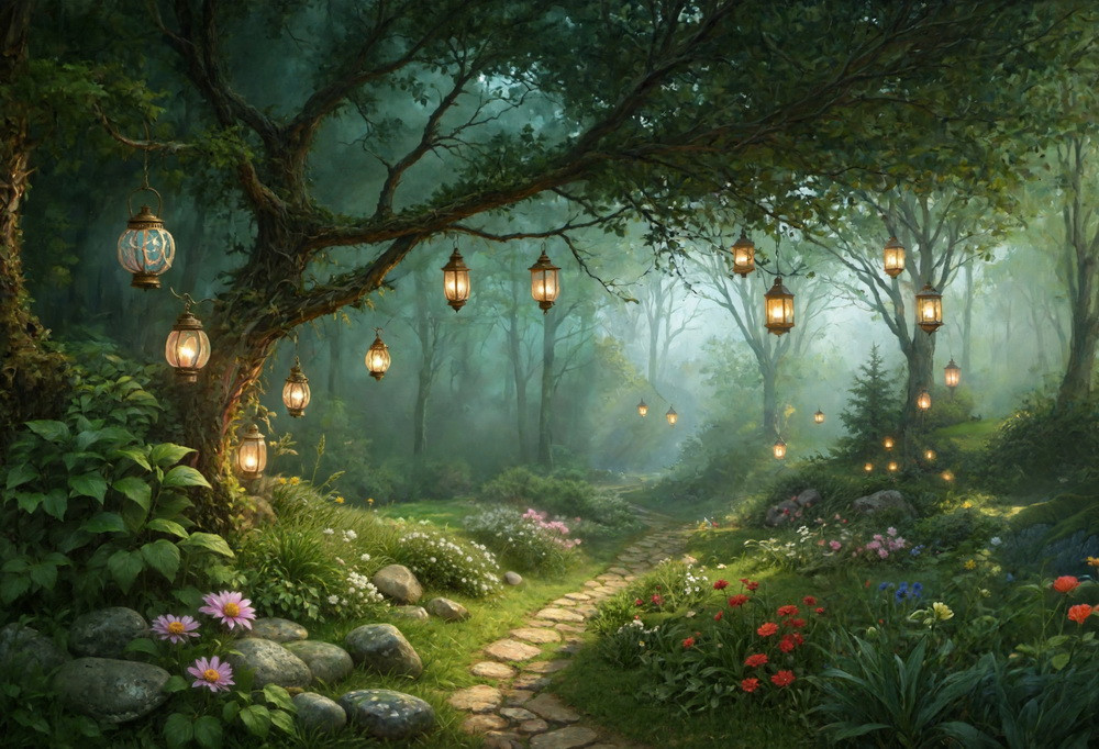 Нейрофотофон "Вечер в волшебном лесу"