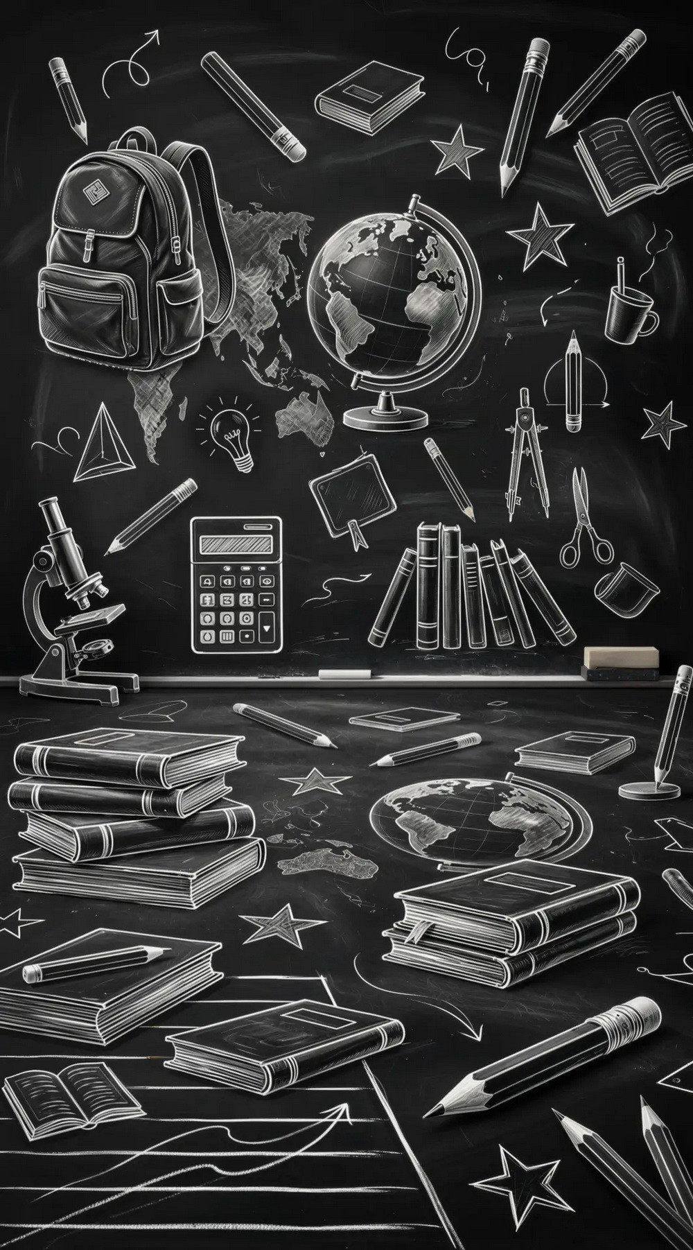 Фотозона "Моя школа" стена/пол на заказ