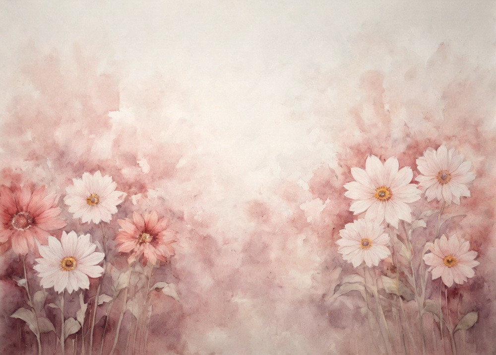 Коллаж №4 из четырех фотофонов для сьемки новорожденных