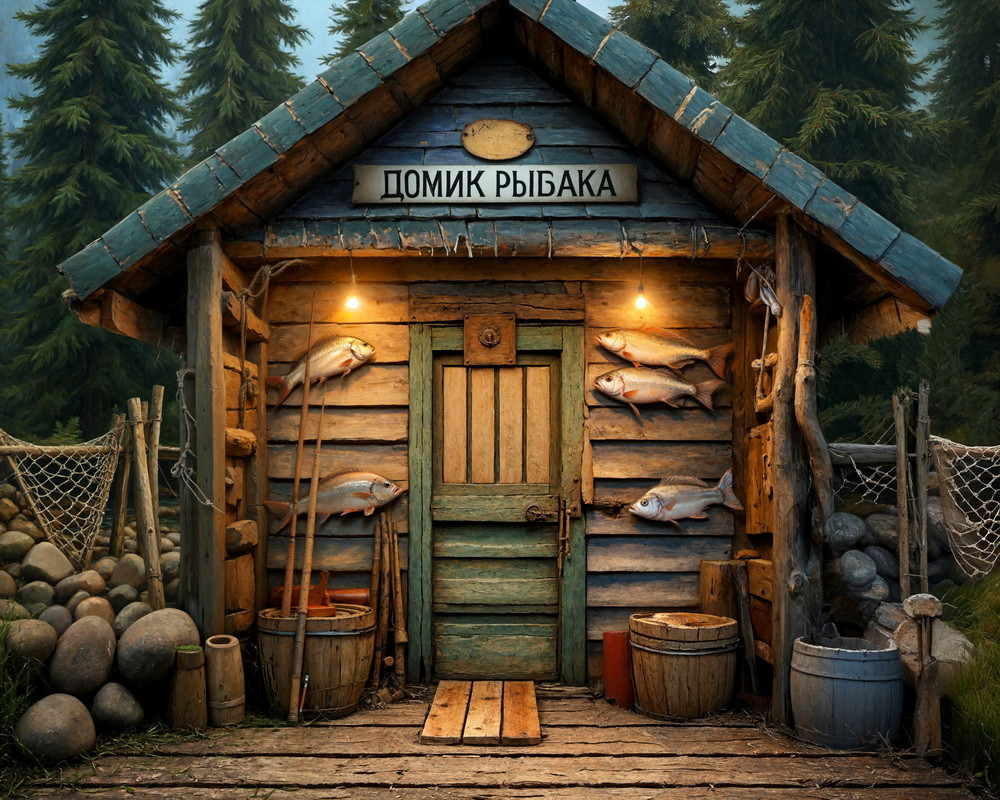Нейрофотофон "Домик рыбака"