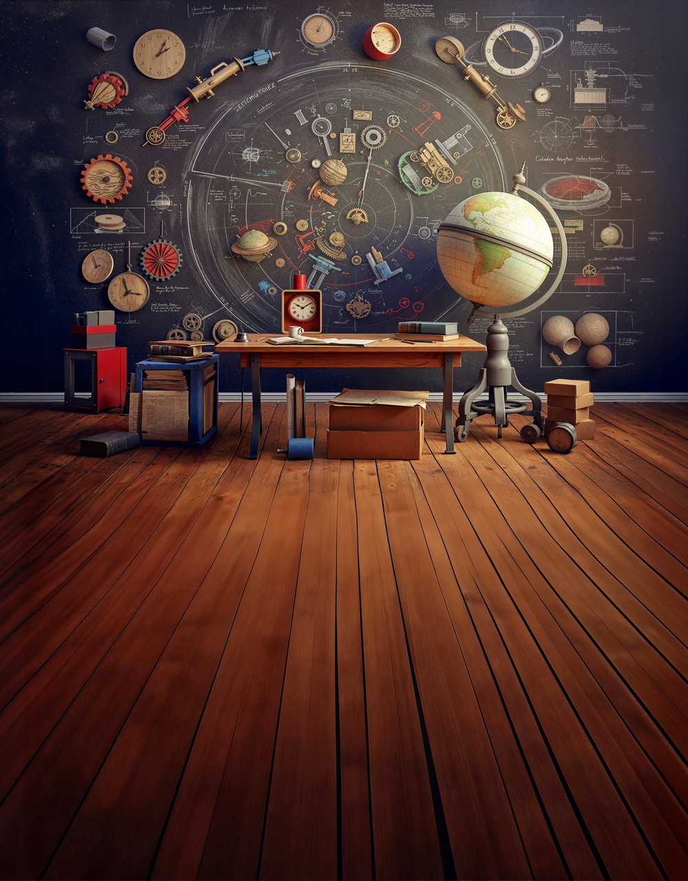 Combined backdop "Little explorer's room 2.0"