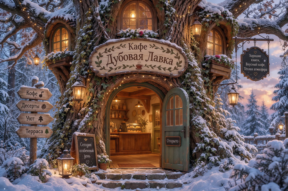 Нейрофотофон "Кафе Дубовая Лавка"