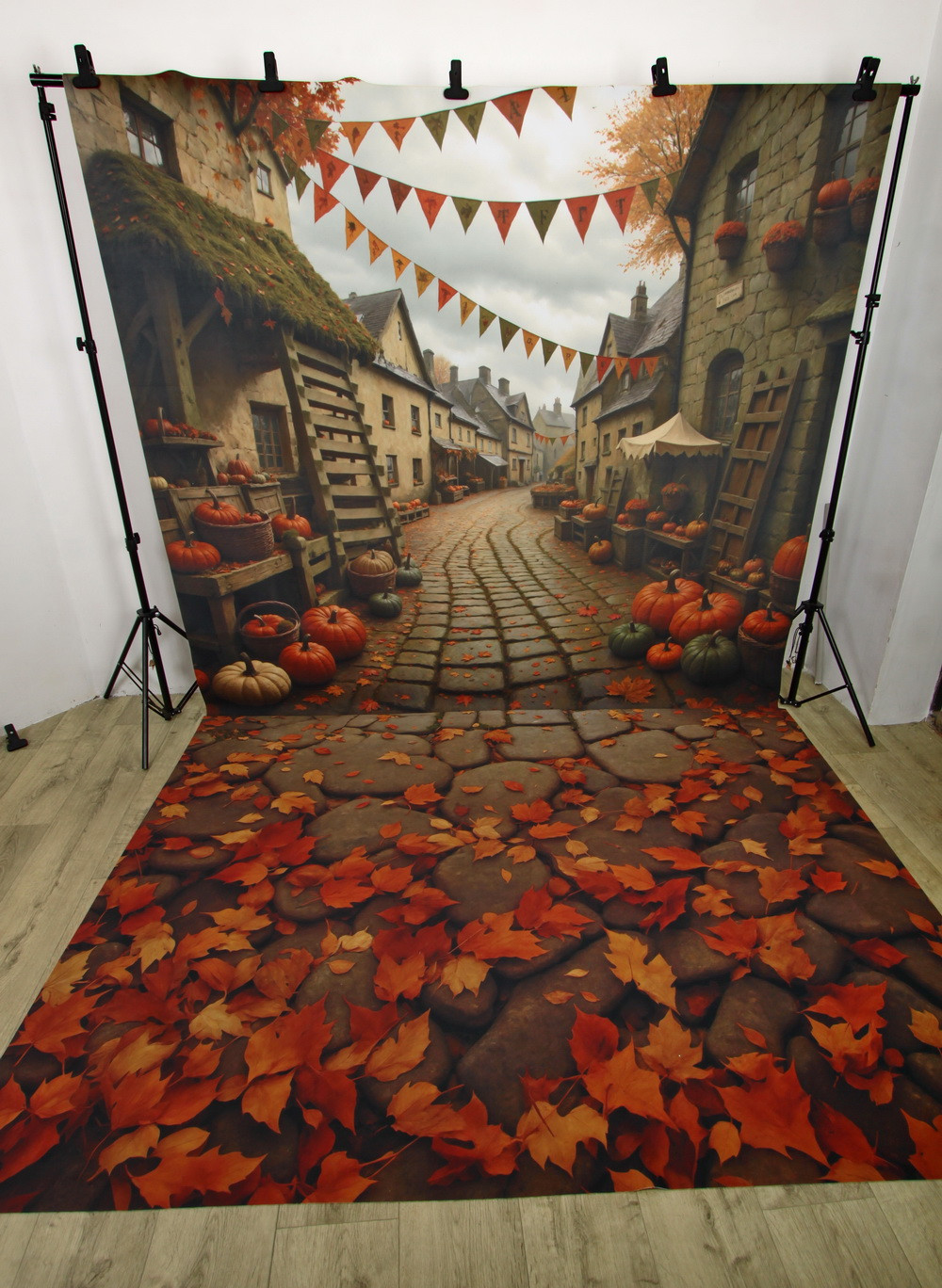 Нейрофотофон "Тыквенная улочка" стена/пол