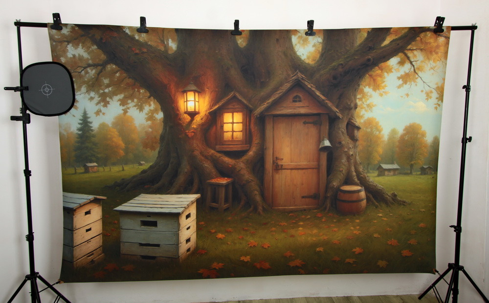 Нейрофотофон "Домик для зверей с ульями"