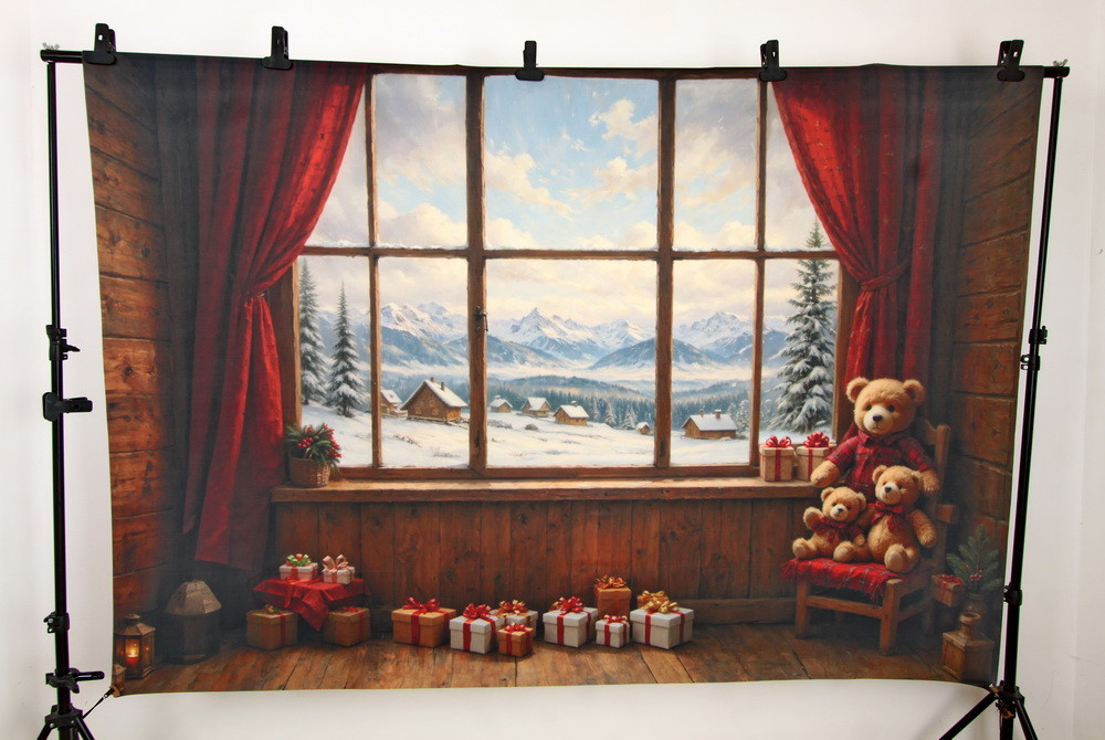 Нейрофотофон "Красная комната с мишками"