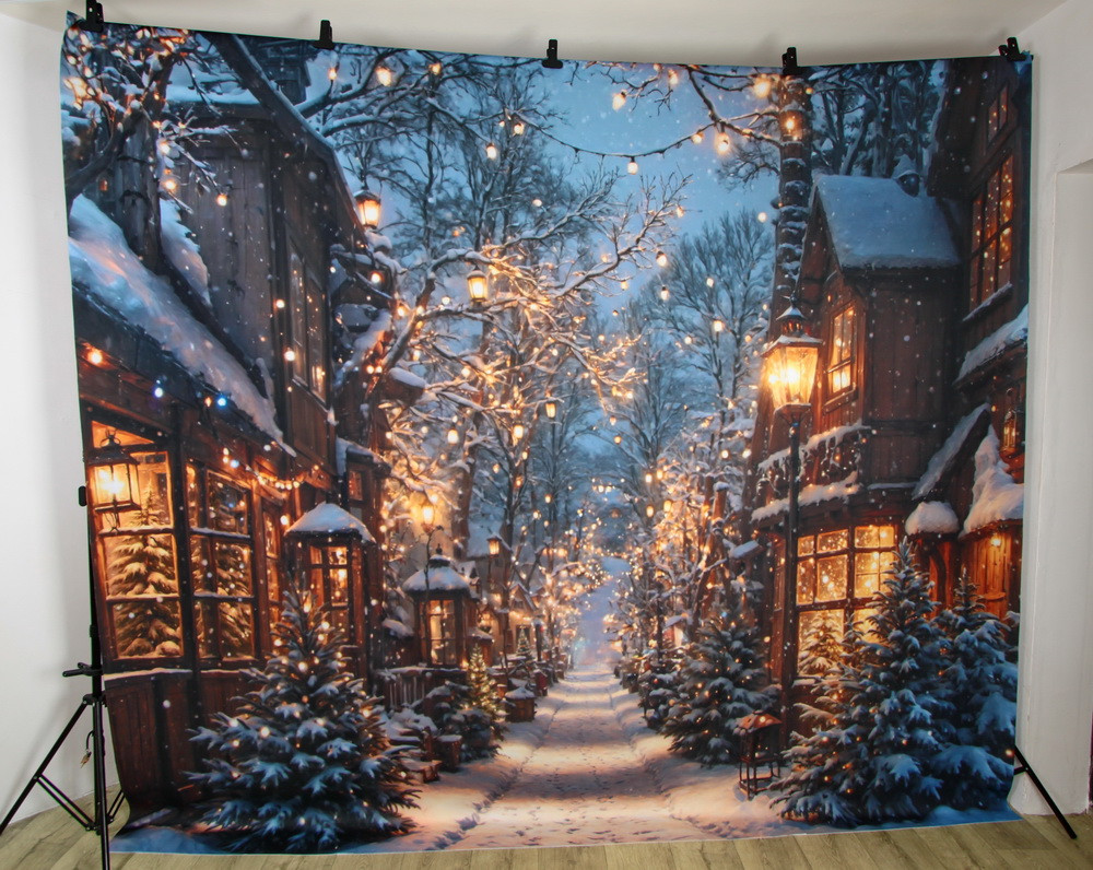 Нейрофотофон "Снежная улица"