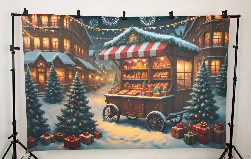 Нейрофотофон "Пекарня на колесах (ночь)"