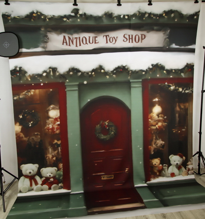 Backdrop "Antique toy shop"