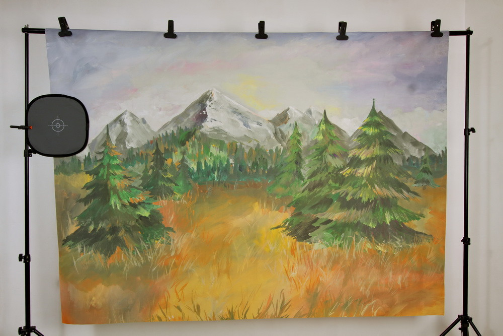 Backdrop "Autumn in the mountains"