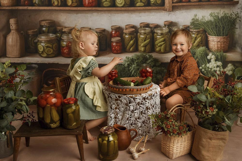 Нейрофотофон "Полки с банками светлые (горизонтальные)" Нейрофотофон "Полки с банками светлые (горизонтальные)"