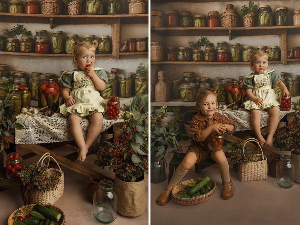 Нейрофотофон "Полки с банками светлые (горизонтальные)" Нейрофотофон "Полки с банками светлые (горизонтальные)"