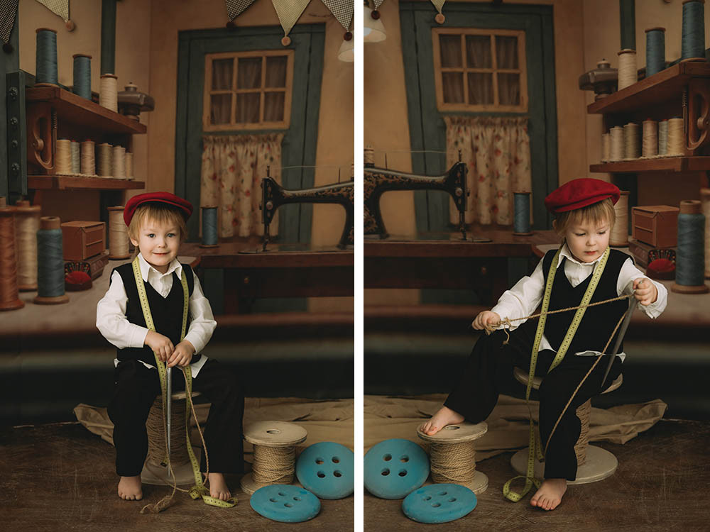 Backdrop "Sewing corner" Backdrop "Sewing corner"