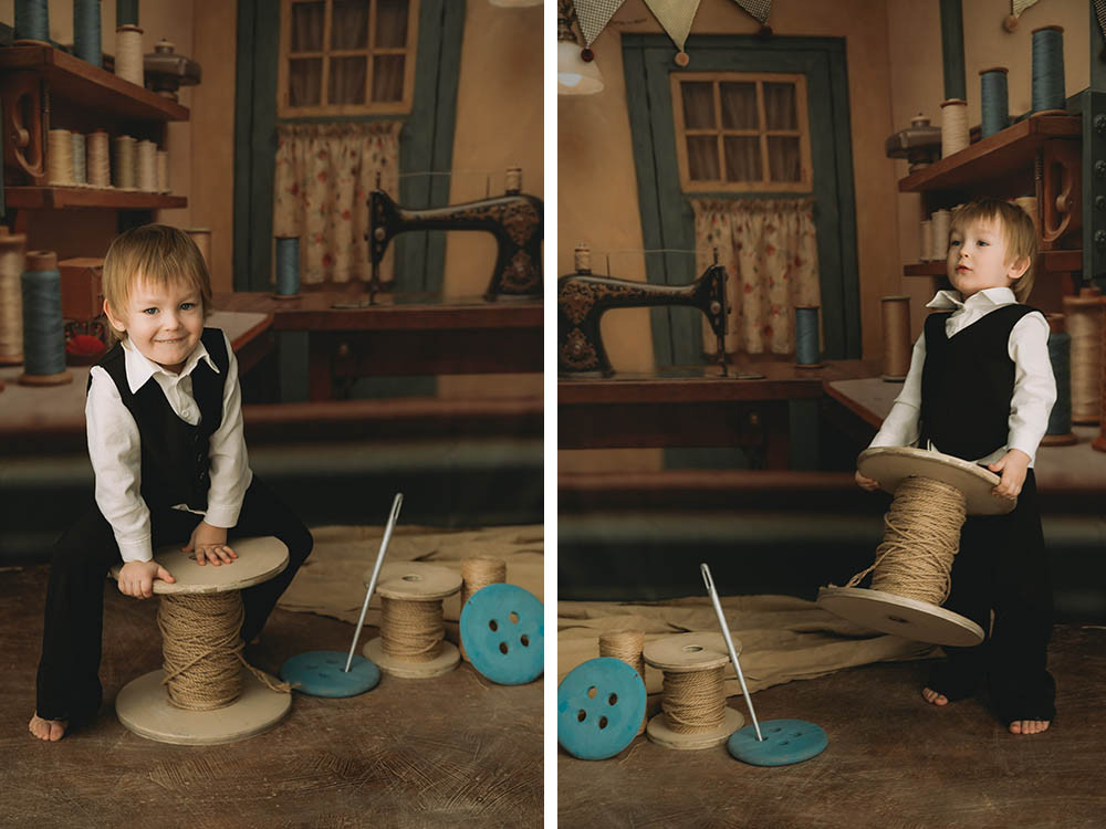 Backdrop "Sewing corner" Backdrop "Sewing corner"